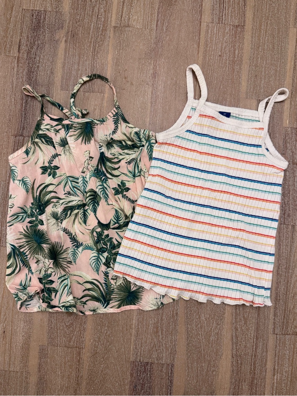 2 Girls Old Navy Summer Tank Tops 5T